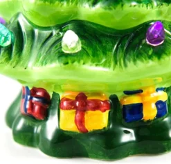 Mini Pre Lit Ceramic Tabletop Christmas Tree 7in -Holiday Decor Store Mini Prelit Tabletop Christmas Tree 7in 5 600x573 1