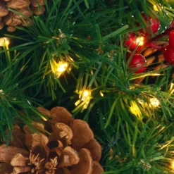 Prelit Tabletop Christmas Tree With Warm White Light 22in -Holiday Decor Store Prelit Tabletop Christmas Tree with Warm White Light 22in 1 600x600 1