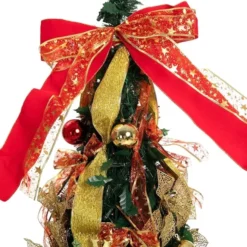 6ft Push Bubble Up Christmas Tree With Lights And Decorations -Holiday Decor Store Pull Up Christmas Tree with Accessories 6ft 2 600x600 1