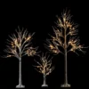 Christmas LED White Birch Tree Decoration 2ft 4ft And 6ft