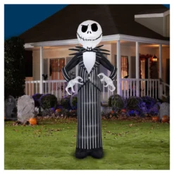 120" Jack Skellington Giant Inflatable Nightmare Before Christmas Yard Decor