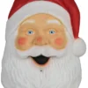 22" Santa Face Plaque W Sound Lights Blow Mold Christmas Decor Decoration Prop