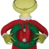 48" Tall Lighted Air Blown Airblown Grinch W/Wreath-small Inflatable Christmas Dr Seuss Yard Decor Outdoor Decoration