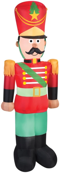 7' Toy Soldier Airblown Inflatable Christmas Yard Decor Outdoor