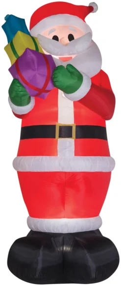 16' Tall Colossal Lighted Santa Claus Air Blown Airblown Inflatable Christmas Yard Decor Decoration