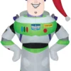 42" Tall Lighted Air Blown Airblown Buzz Lightyear Toy Story Inflatable Christmas Yard Decor Outdoor Decoration